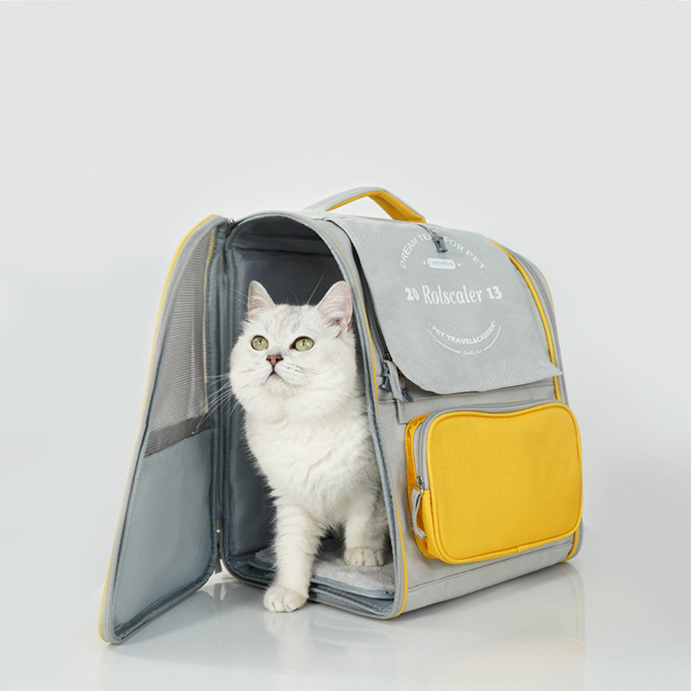 Portable Breathable Pet Training Bag Multifunctional Outing Space Cat