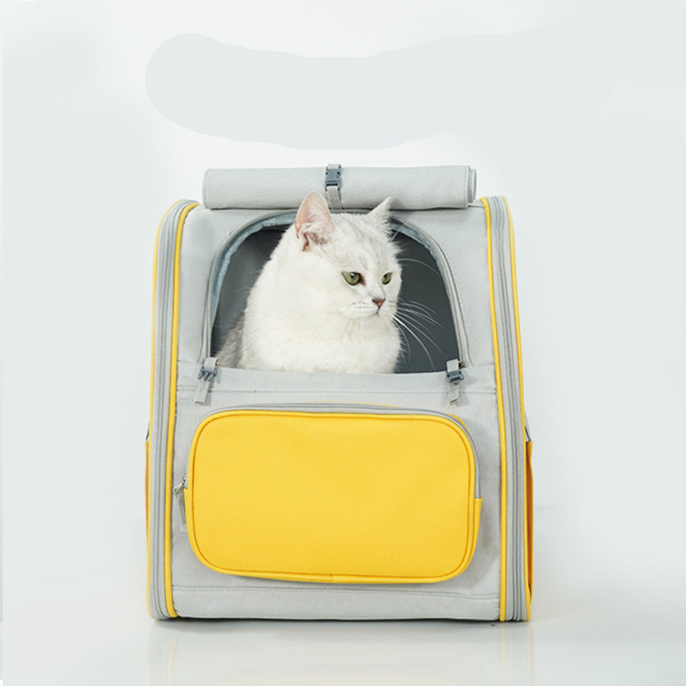 Portable Breathable Pet Training Bag Multifunctional Outing Space Cat